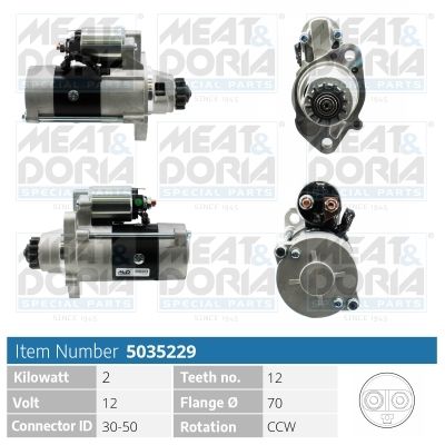 Obrázok żtartér MEAT & DORIA  5035229
