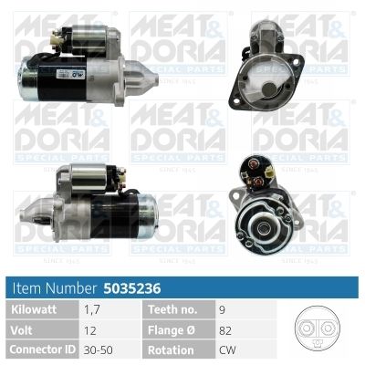 Obrázok żtartér MEAT & DORIA  5035236