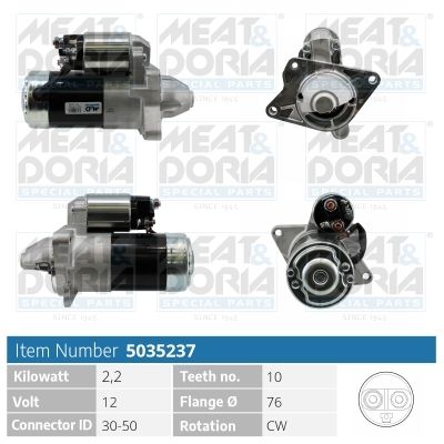 Obrázok żtartér MEAT & DORIA  5035237
