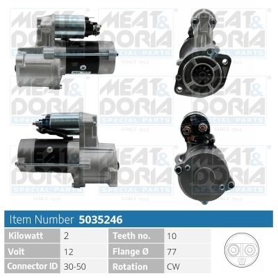 Obrázok żtartér MEAT & DORIA  5035246