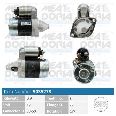 Obrázok żtartér MEAT & DORIA  5035278