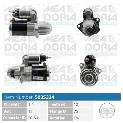 Obrázok żtartér MEAT & DORIA  5035334