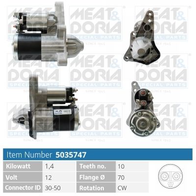 Obrázok żtartér MEAT & DORIA  5035747