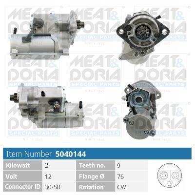Obrázok żtartér MEAT & DORIA  5040144