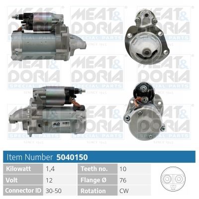 Obrázok żtartér MEAT & DORIA  5040150