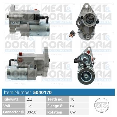 Obrázok żtartér MEAT & DORIA  5040170