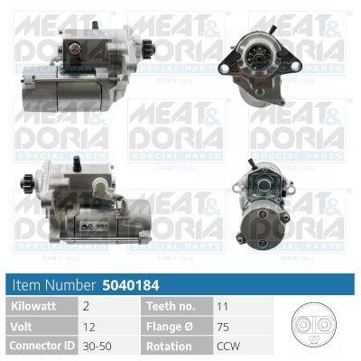 Obrázok żtartér MEAT & DORIA  5040184
