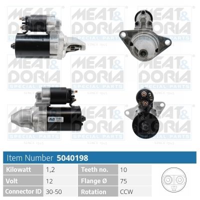Obrázok żtartér MEAT & DORIA  5040198