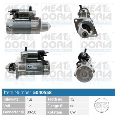 Obrázok żtartér MEAT & DORIA  5040558