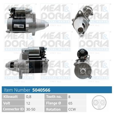 Obrázok żtartér MEAT & DORIA  5040566