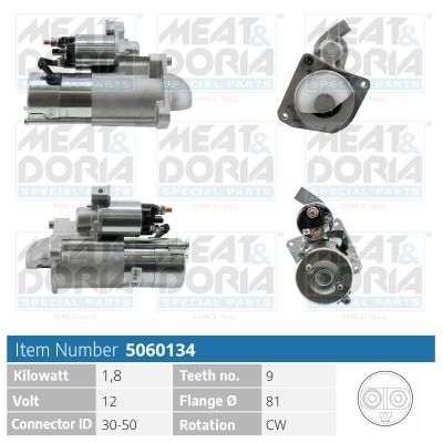 Obrázok żtartér MEAT & DORIA  5060134
