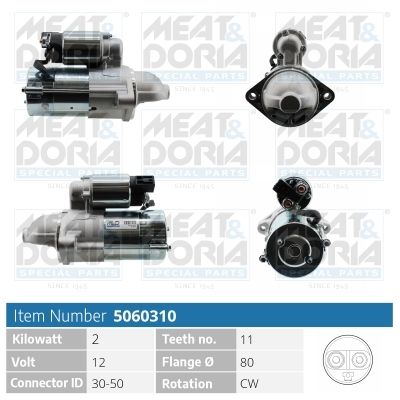 Obrázok żtartér MEAT & DORIA  5060310