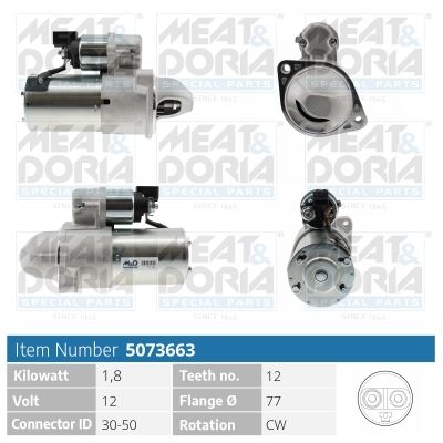 Obrázok żtartér MEAT & DORIA  5073663