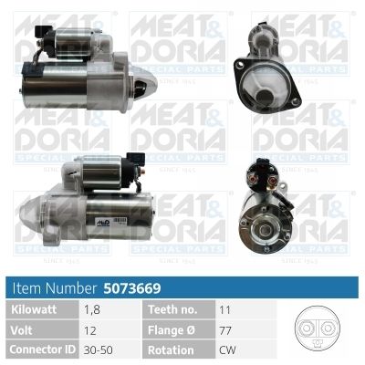 Obrázok żtartér MEAT & DORIA  5073669