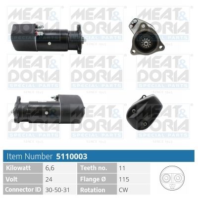 Obrázok żtartér MEAT & DORIA  5110003