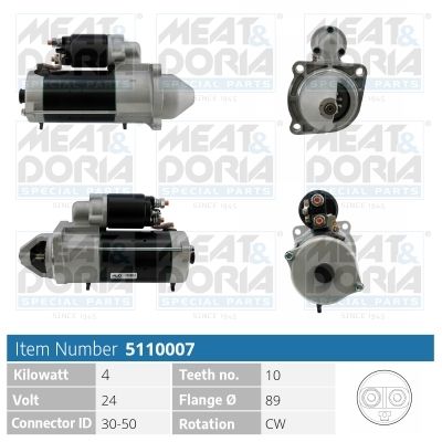 Obrázok żtartér MEAT & DORIA  5110007