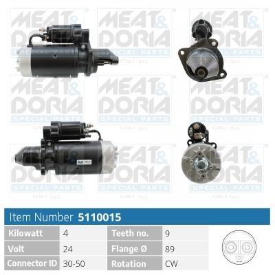 Obrázok żtartér MEAT & DORIA  5110015