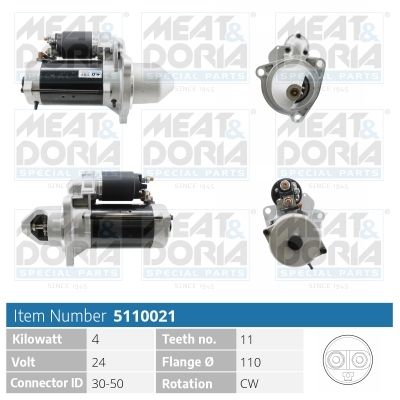 Obrázok żtartér MEAT & DORIA  5110021