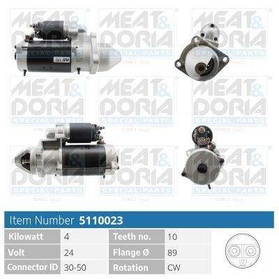 Obrázok żtartér MEAT & DORIA  5110023