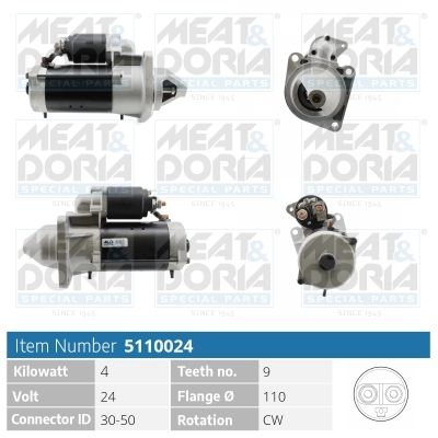 Obrázok żtartér MEAT & DORIA  5110024