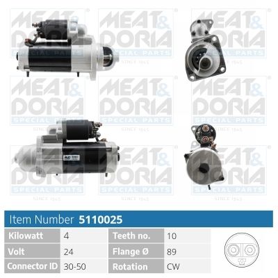 Obrázok żtartér MEAT & DORIA  5110025