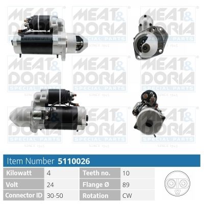 Obrázok żtartér MEAT & DORIA  5110026