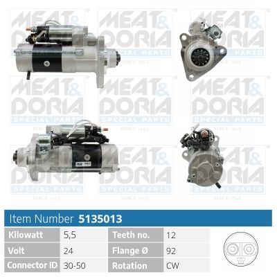 Obrázok żtartér MEAT & DORIA  5135013
