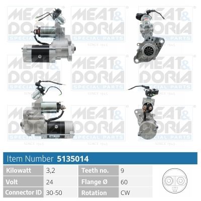 Obrázok żtartér MEAT & DORIA  5135014