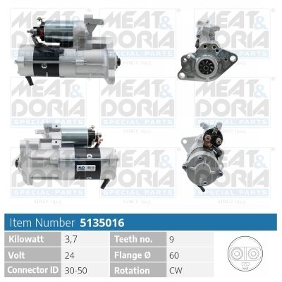 Obrázok żtartér MEAT & DORIA  5135016