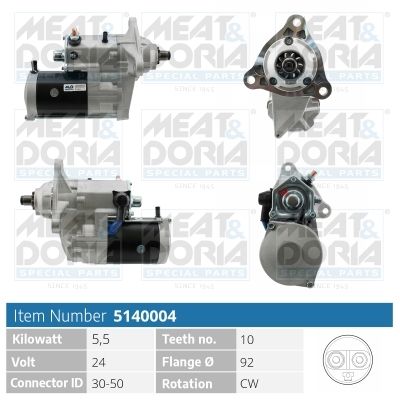Obrázok żtartér MEAT & DORIA  5140004