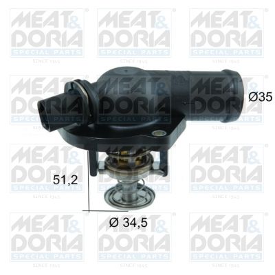 Obrázok Termostat chladenia MEAT & DORIA  92730