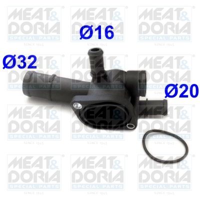 Obrázok Príruba chladenia MEAT & DORIA  93175