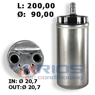 Obrázok vysúżač klimatizácie MEAT & DORIA  K132314