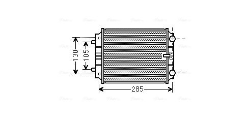 Obrázok Chladič motora AVA QUALITY COOLING  AI2299