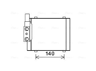 Obrázok Chladič oleja automatickej prevodovky AVA QUALITY COOLING  AI3325
