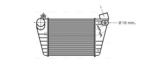 Obrázok Chladič plniaceho vzduchu AVA QUALITY COOLING  AI4185