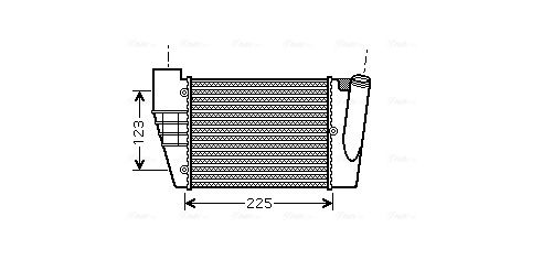 Obrázok Chladič plniaceho vzduchu AVA QUALITY COOLING  AI4318