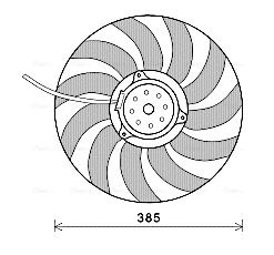 Obrázok Ventilátor chladenia motora AVA QUALITY COOLING  AI7514