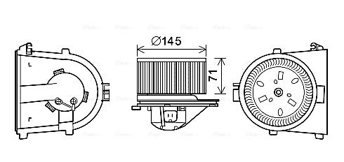 Obrázok Vnútorný ventilátor AVA QUALITY COOLING  AI8376