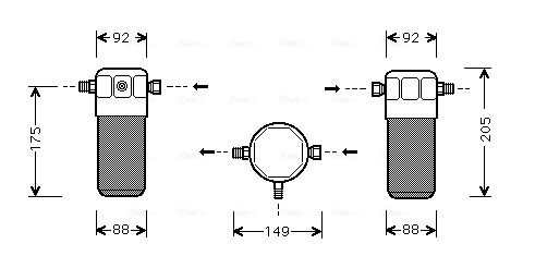 Obrázok vysúżač klimatizácie AVA QUALITY COOLING  AID032