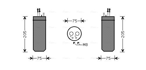 Obrázok vysúżač klimatizácie AVA QUALITY COOLING  AID209