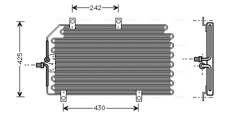 Obrázok Kondenzátor klimatizácie AVA QUALITY COOLING  ALA5065