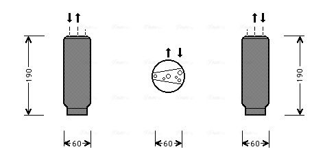 Obrázok vysúżač klimatizácie AVA QUALITY COOLING  ALD003