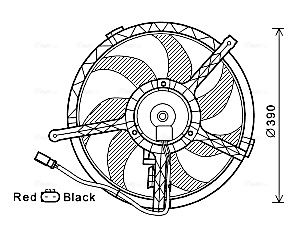 Obrázok Ventilátor chladenia motora AVA QUALITY COOLING  BW7535