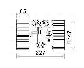 Obrázok Vnútorný ventilátor AVA QUALITY COOLING  BW8470
