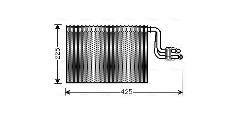 Obrázok Výparník klimatizácie AVA QUALITY COOLING  BWV364