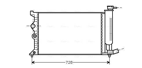 Obrázok Kompresor klimatizácie AVA QUALITY COOLING  BWK487