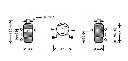 Obrázok Chladič motora AVA QUALITY COOLING  CR2055