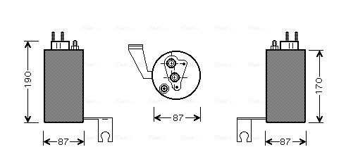 Obrázok vysúżač klimatizácie AVA QUALITY COOLING  CRD084