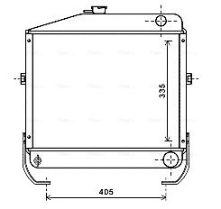 Obrázok Kondenzátor klimatizácie AVA QUALITY COOLING  CR5012